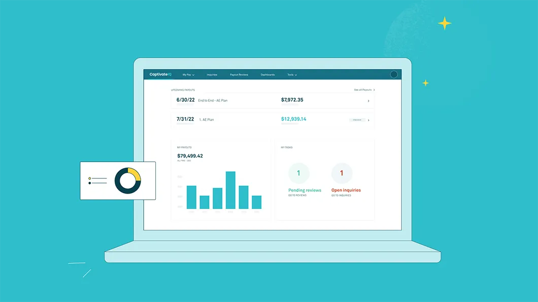 CaptivateIQ's Rep Experience and What-if Calculator
