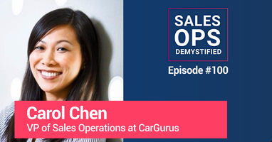 VP of Sales Operations: Carol Chen of CarGurus