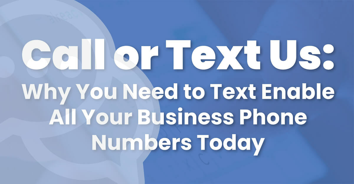 How to Text from a Landline Without Impacting Your Voice Service