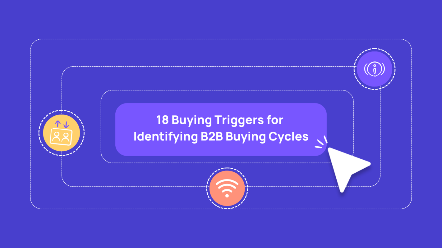 18 buying triggers for identifying B2B buying cycles