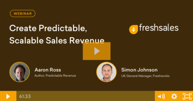 Predictable Revenue Webinar by Aaron Ross