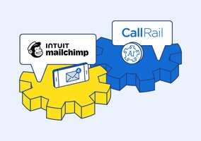 CallRail's Mailchimp and Typeform integrations boost targeting and tracking