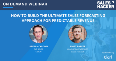 How to Build the Ultimate Sales Forecasting Approach for Predictable Revenue