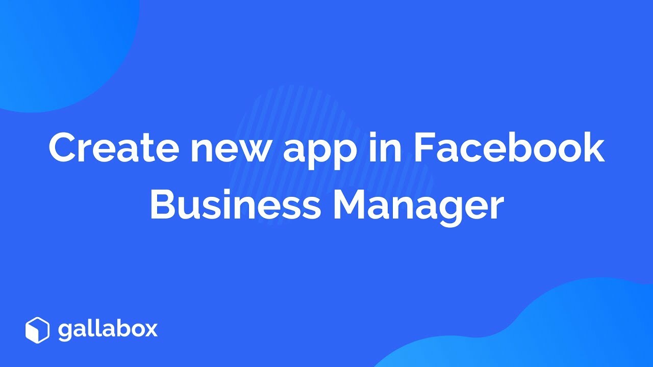 Create an App in developers.facebook.com