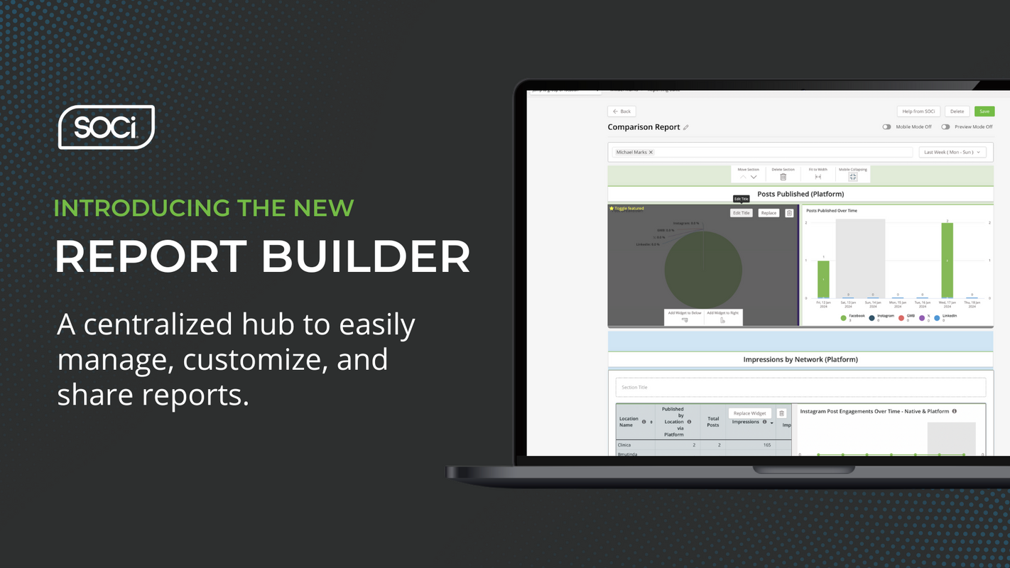 SOCi's Report Builder: Customizing Your Local Marketing Insights