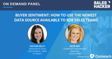 Buyer Sentiment: How to use the Newest Data Source Available to B2B Sales Teams