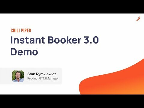 Chili Piper Instant Booker 3.0 Demo