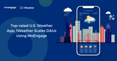 1Weather, Top-rated U.S. Weather App, Scales Mobile User Engagement by 3X