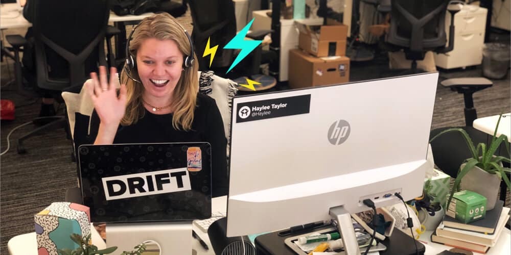 How I Start Conversations & Book Meetings With Drift Video