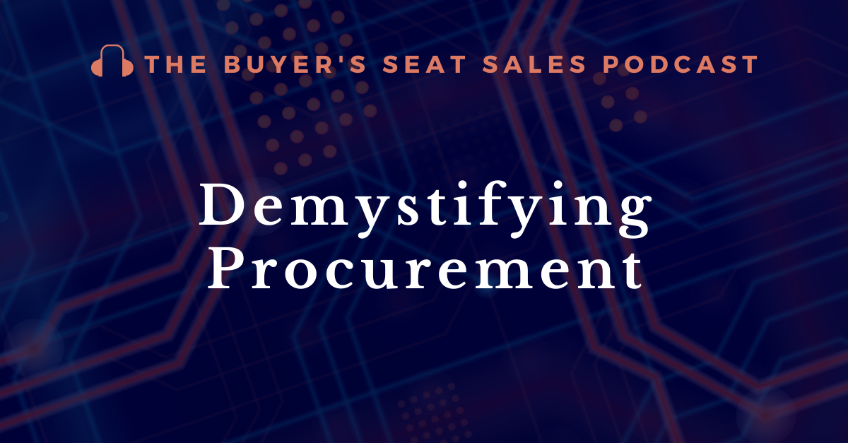 Demystifying Selling to Procurement