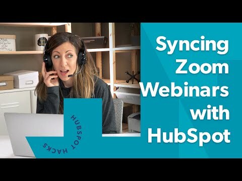 Using HubSpot + Zoom Webinars Together