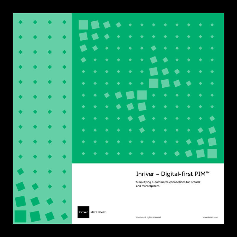 Inriver for channels and marketplaces