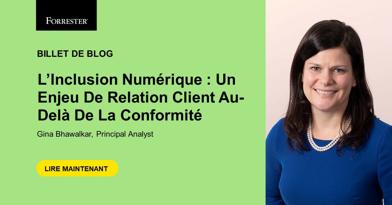 L'Inclusion Numérique : Un Enjeu De La Relation Client Au-Delà De La Conformité