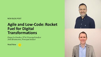 Agile And Low-Code: Rocket Fuel For Digital Transformations
