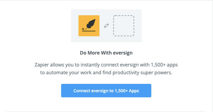 How to Connect eversign with Pipedrive through Zapier