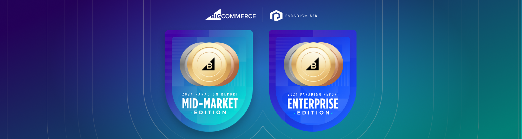 BigCommerce Medals in 24 Total Categories of the 2024 Paradigm B2B Combine Mid-Market and Enterprise Editions