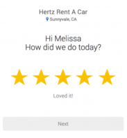 In-Moment customer feedback system: Every Second Counts