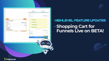 Shopping Cart for Funnels Live on BETA!