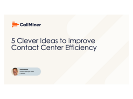 5 Clever Ideas to Improve Contact Centre Efficiency - CCH