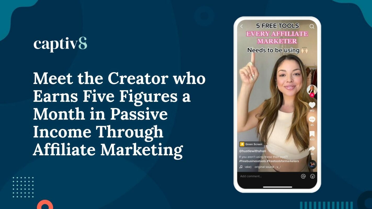 Meet the Creator Who Earns Five Figures a Month in Passive Income Through Affiliate Marketing