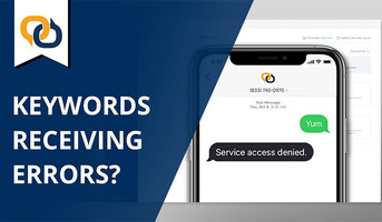 Keywords Receiving Errors?