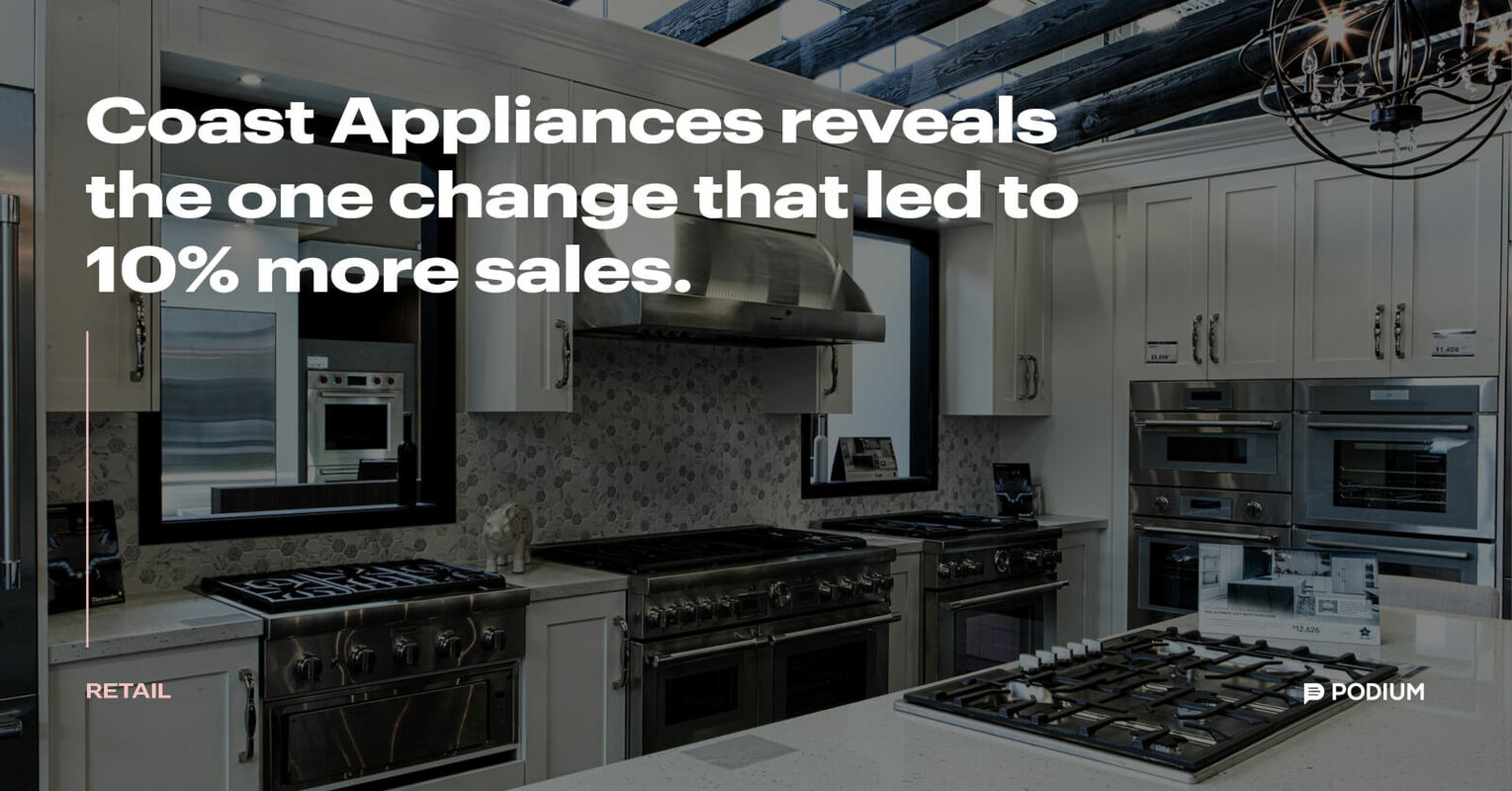 How Coast Appliances Made One Change and Increased Sales Leads