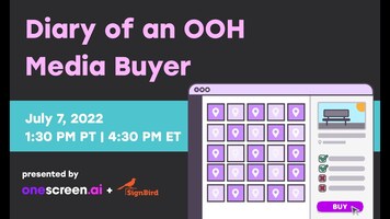 Diary of an OOH Media Buyer