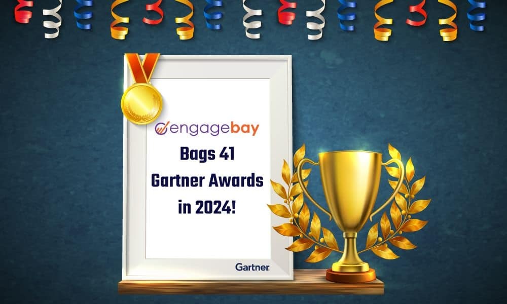 EngageBay Bags 41 Gartner Awards in 2024!