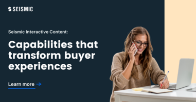 Interactive Content: Capabilities that transform buyer experiences