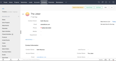 How Kixie's Automated CRM Call Logging Works with Zoho