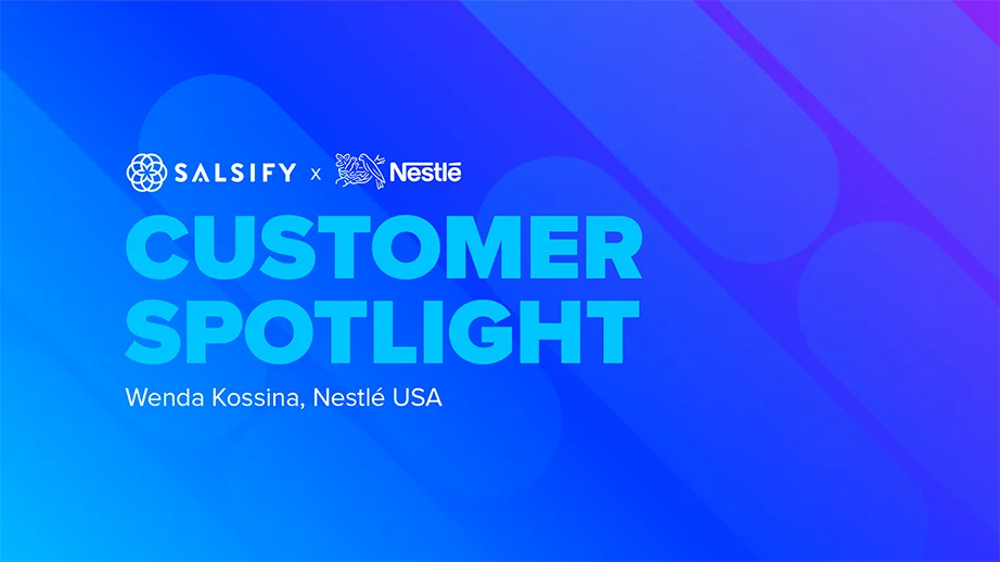 Salsify Customer Spotlight: Nestlé USA