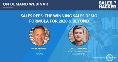 Sales Reps: The Winning Sales Demo Formula for 2020 & Beyond
