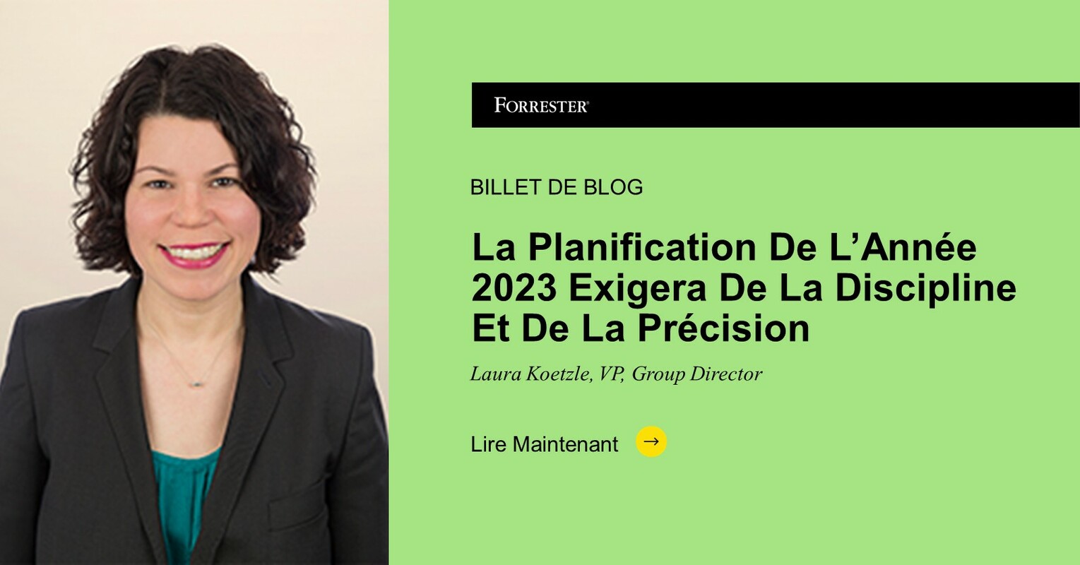 La Planification 2023 Exigera De La Discipline Et De La Précision