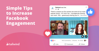Clear and Simple Tips for More Facebook Engagement!