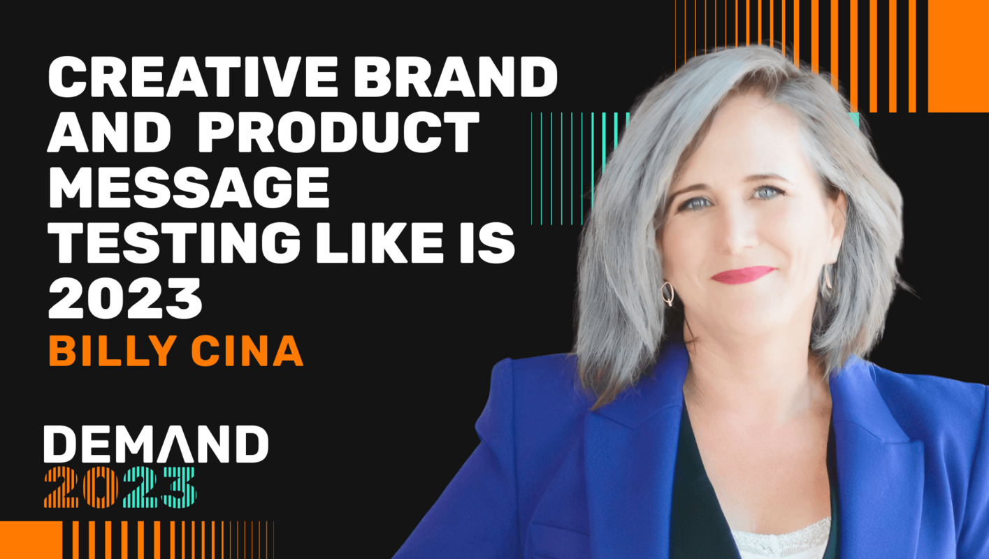 Creative brand and product message testing like is 2023 Post navigation  PREV SESSION