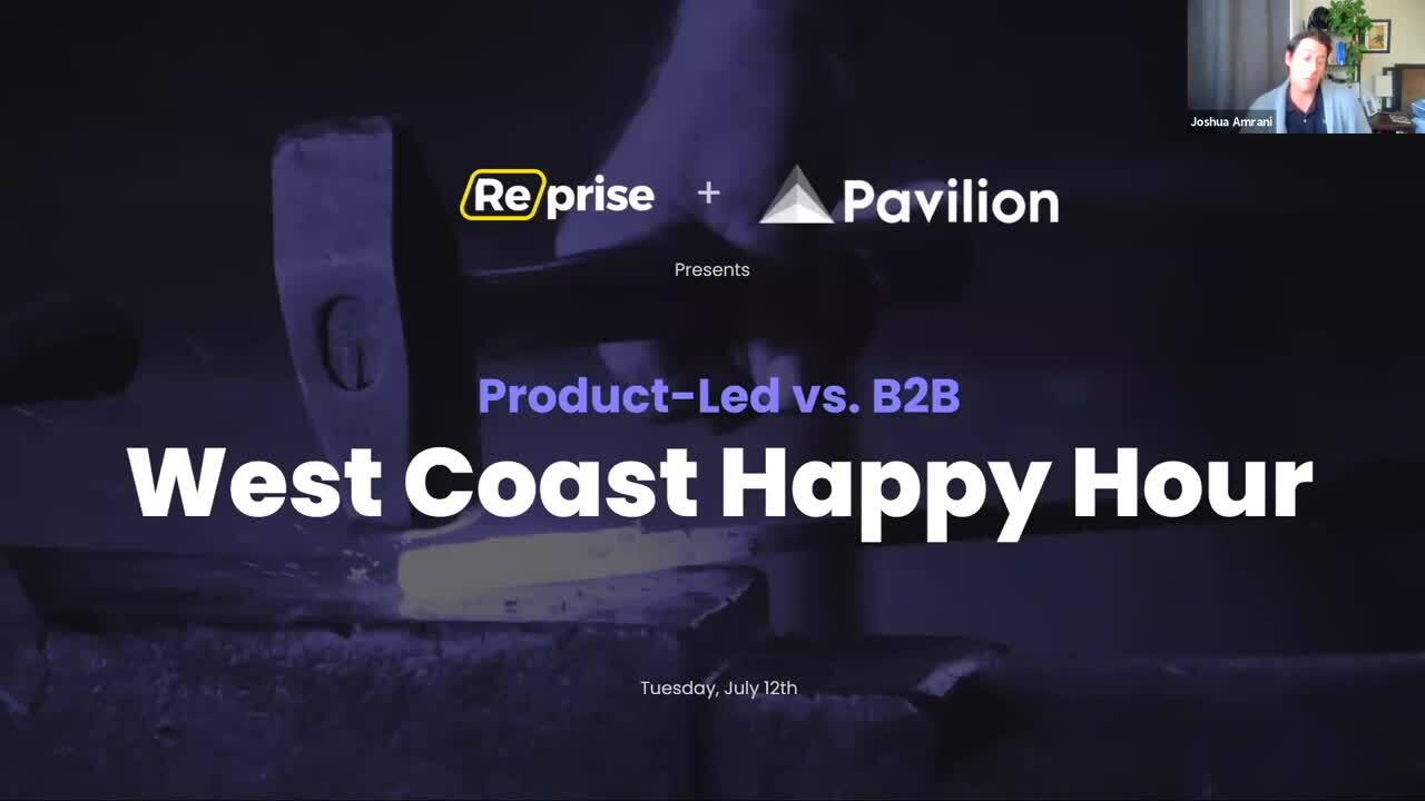 Product Led vs B2B Happy Hour