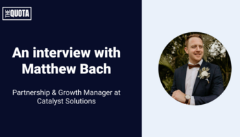 An interview with Matthew Bach, a Partnership & Growth Manager who lives and works in South Africa
