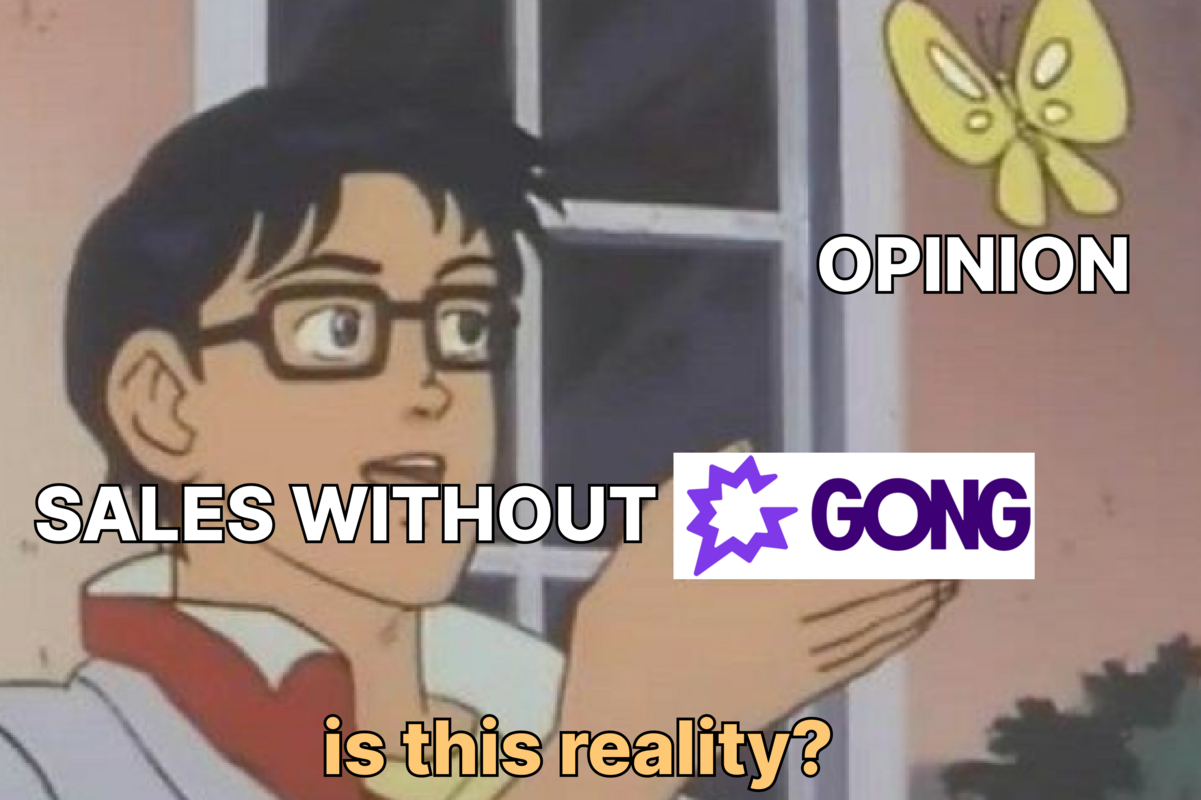 You can't go Wrong with Gong