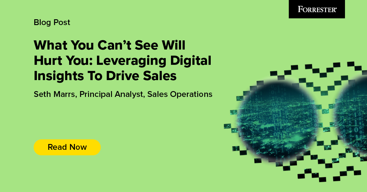 What You Can't See Will Hurt You: Leveraging Digital Insights To Drive Sales