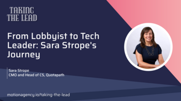 From Lobbyist to Tech Leader: Sara Strope's Journey