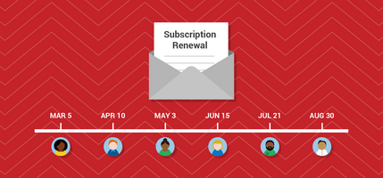 How to send emails to different people on different days