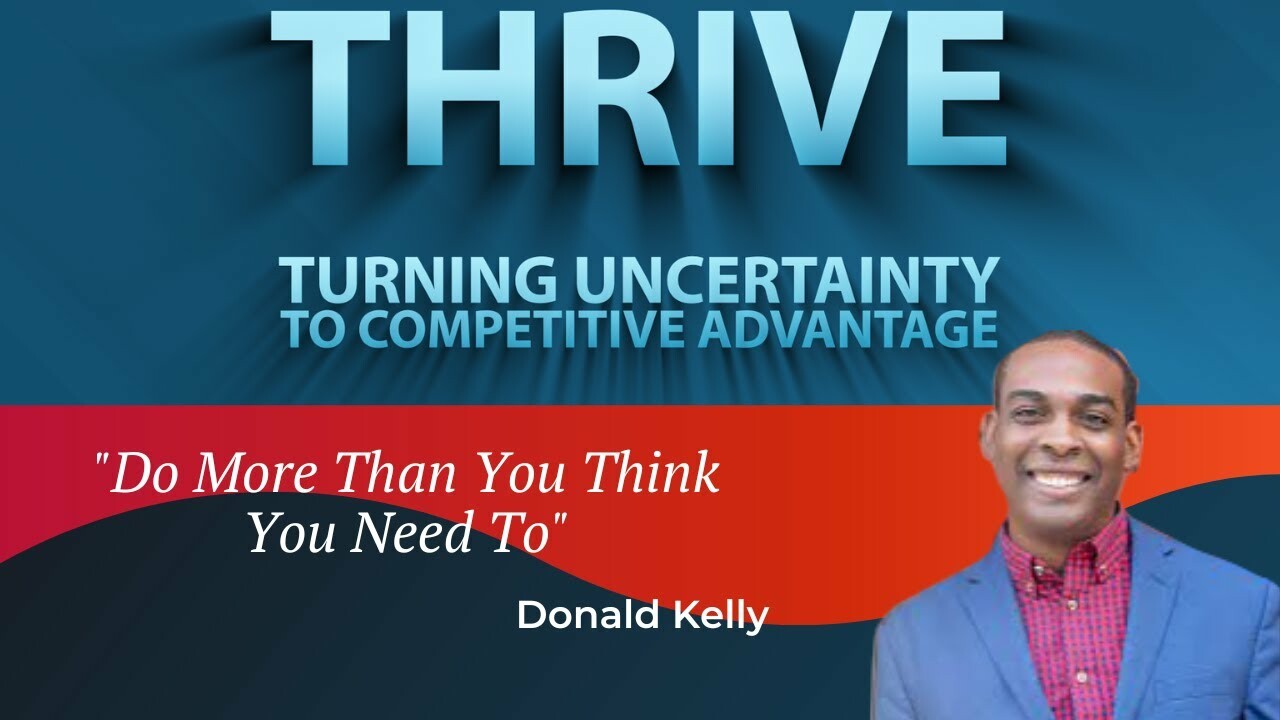 THRIVE Podcast: Donald C Kelly, The Sales Evangelist