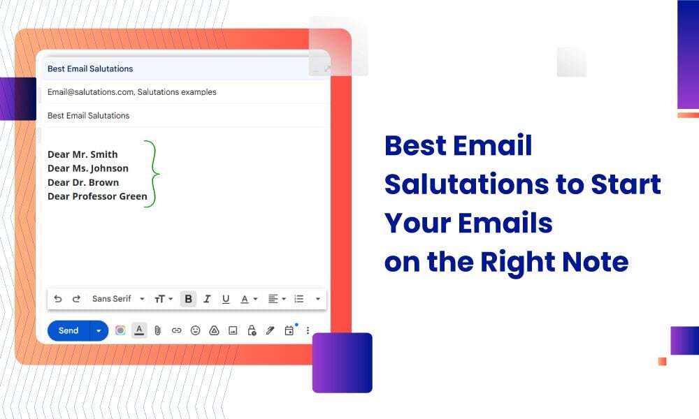 Best Email Salutations to Start Your Emails on the Right Note
