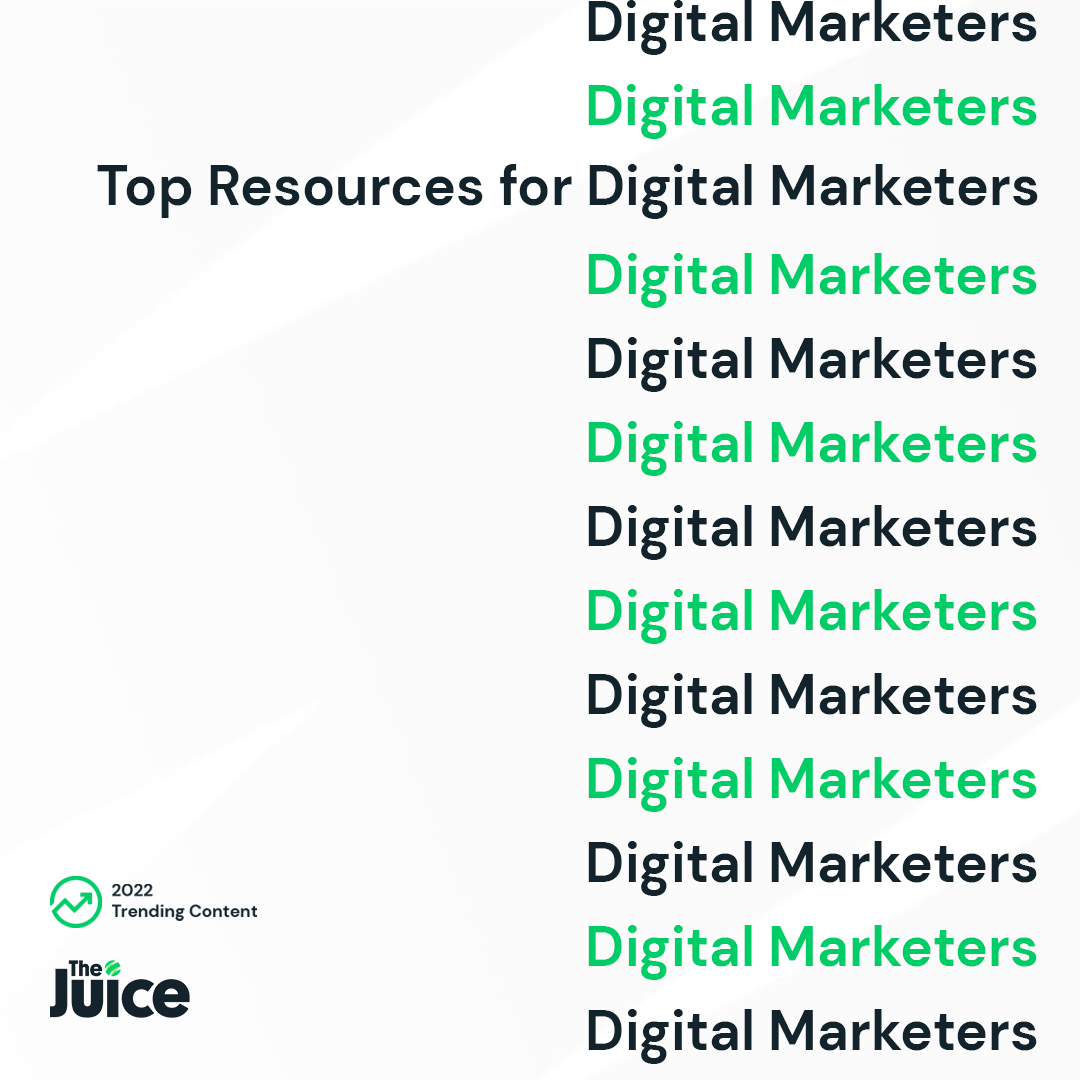 Top Resources for Digital Marketers - 2023