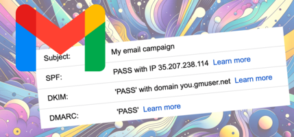 How GMass Helps Gmail.com + SMTP Senders Achieve DMARC Compliance