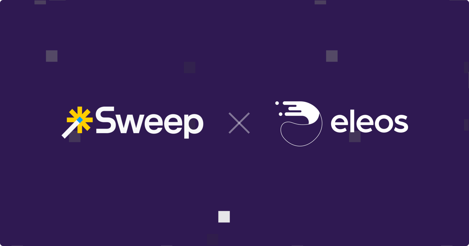 How Eleos launched Salesforce 90% faster with Sweep