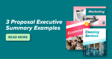 Three Business Proposal Executive Summary Examples You Can Steal