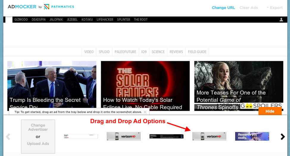 Display Ad Preview Tools: How to Use the Pathmatics AdMocker