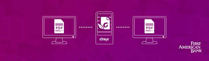 If organizing workflows and going paperless are your goals, find out what First American Bank achieved - Foxit PDF Blog