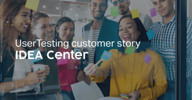 Notre Dame's IDEA Center + UserTesting